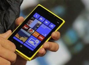 Nokia Lumia 920 with Microsoft's Windows 8