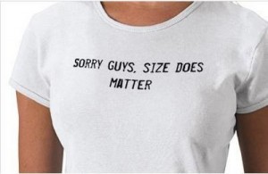 size does matter shirt