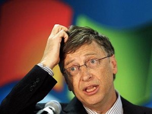 Confused Bill Gates